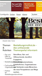 Mobile Screenshot of bestattungsinstitut.de